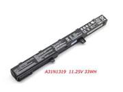 原廠 A31n1319 A41n1308 電池 适合 Asus X451c, X451ca, X551c, X551ca