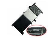 Rechargeable C21n1409 電池 37wh 4800mah 适合 Asus Notebook X Series X455