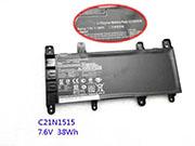 原廠 Asus C21n1515 電池 7.6v 38wh 适合 R753 X756 Series