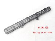 原廠 Asus A41n1308 A31lj91 電池 适合 X451c X451ca X551c X551ca Series 37wh