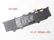 原廠 Asus X402 C31-x402 電池 适合 Asus Vivobook S300 S300c S300e S300ca S400 S400c S400e S400ca 44wh