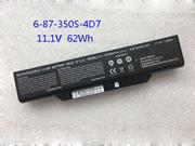 副廠/原廠筆電電池  5590mAh, 62.00Wh  NOVATECH N350DW, N1635, 