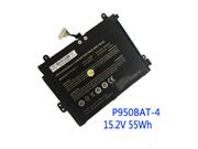 副廠/原廠筆電電池  3500mAh, 55.00Wh  SAGER NP8954, NP8952, NP8953, NP8950, 