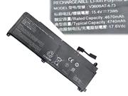 筆電電池 适合 副厂 筆電電池 适合 Clevo V360bat-4-7315.4v 73wh 4670mah