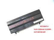 副廠/原廠筆電電池  2200mAh, 32.56Wh  ZOOSTORM W310CZ, 