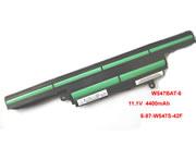 原廠 W547bat-6 電池 6-87-w547s-42f 适合 Clevo 筆電 4400mah