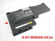 Clevo W860bat-3 6-87-w860s-421a W860cu W870cu Series 電池