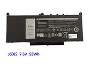 原廠 7.6v 55wh J60j5 電池 适合 Dell Latitude E7270 E7470