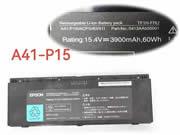 原廠 Epson A41-p15 電池 Tf1h-fru Bt4114-b 15.4v 60wh