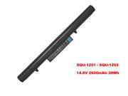 Hasee Squ-1201 電池, 2600mah, 14.8v, 38wh 适合 Hasee Q480s-i5 D1