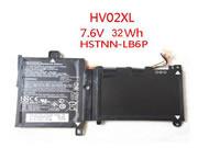 原廠 Hv02xl 電池 适合 Hp Pavilion X360 11-k Series 筆電