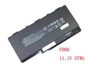 New Hp Pavilion Dm3 Dm3-1000 Fd06 筆電電池 57wh
