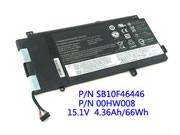 Lenovo Thinkpad Yoga 15 00hw008 00hw009 Sb10f46447 Pc 電池