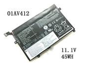 原廠 Lenovo 01av412 Sb10k97569 電池 45wh 11.1v