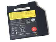 原廠 45n1040 45n1041 Dvd Ultrabay 電池 适合 Lenovo T60 T61 T420s T430s T500