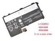 45n1089 45n1088 L11s3p51 電池 适合  Lenovo Thinkpad T430u 4.22ah 47wh