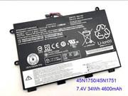 原廠 45n1750 電池 45n1751 45n1749 适合 Lenovo Yoga 11e 7.4v 34wh