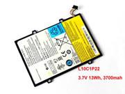 Lenovo L10c1p22 Pad A1 A1-07 H11gt101a 電池, 13wh,3700mah