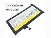 New 原廠 L12l4p62 電池 Fro Lenovo Ideapad U430 U530 Touch 筆電