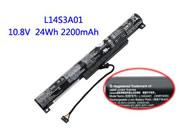 原廠 L14s3a01 L14c3a01 電池 适合 Lenovo Ideapad 100-15iby Series 24wh