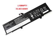 原廠 L19m4p71 電池 适合 Lenovo Thinkpad P1 Gen 3-20th Series 15.36v 80wh