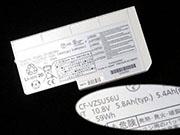 原廠 Cf-vzsu56u 電池 Cf-vzsu56ajs 适合 Panasonic Cf-f8 Cf-f9 Series 59wh Sliver