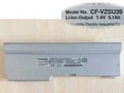 原廠 筆電電池 适合 原廠 Panasonic Cf-vzsu39 筆電電池 适合 Cf-t5n Cf-t4 Cf-t5, 7.4v 5.01ah