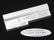 Cf-vzsu49 Cf-vzsu49ajs Cf-vzsu49u 電池 适合 Panasonic Cf-r6 Cf-r6ac1ajs Cf-r7 Cf-r8 Series