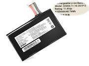 副廠/原廠筆電電池  4100mAh, 46.74Wh  HASEE Z7M-i78172 D1, F117-F2K, Z7M-KP7G1 GE5502, Z7M-SL7 D2, 
