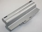 Sony Vgp-bps21 Vgp-bps21a 适合 Sony Vaio Vgn-fw11 Series 筆電電池 8800mah Silver 12cells