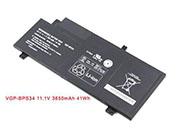 原廠 Vgp-bps34 Bps34 電池 适合 Sony F15a16 F15a16sc Vaio-ca46 Sv-t13122cys Ca47 Ca48 Series 3650mah