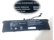 原廠 筆電電池 适合 原廠 Fhpv676458p-4s1p 筆電電池 适合 Tongfang Tz611-v3-1, 15.4v 62.99wh
