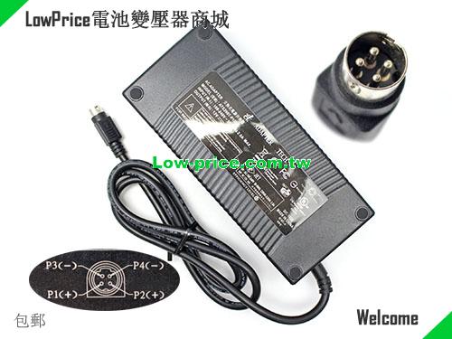  Genuine Adapter Tech ATS200T-P120 AC Adapter 12V 16A 192W Power Supply 4 Pins ADAPTER TECH 12V 16A 192W 筆電變壓器 