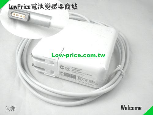 Genuine APPLE A1369 A1370 45W Power Supply for Apple PowerBook A1244 A1374 APPLE 14.5V 3.1A 45W 筆電變壓器
