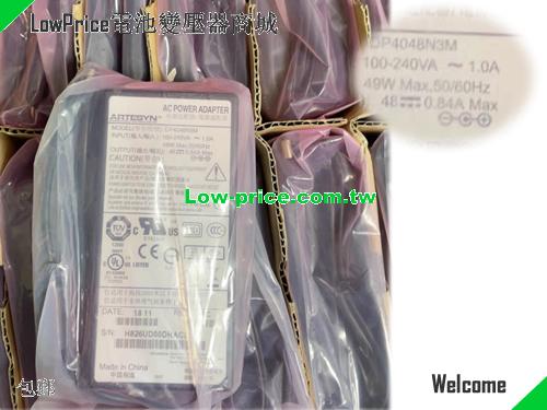 Genuine ARTESYN DP4048N3M AC Adapter Network Power Supply 48V 0.84A ARTESYN 48V 0.84A 40W 筆電變壓器