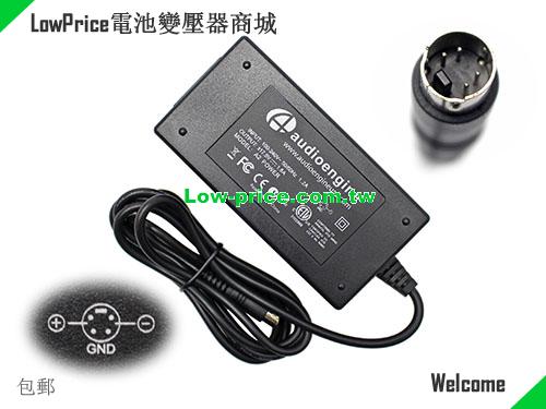 Genuine Audioengine2 A2 A2+ N22 Power Supply Adapter 17.5V 1.8A Round with 5 Pins AUDIOENGINE 17.5V 1.8A 31.5W 筆電變壓器