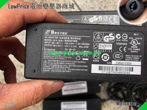 BESTEC 19V 3.42A AC Adapter