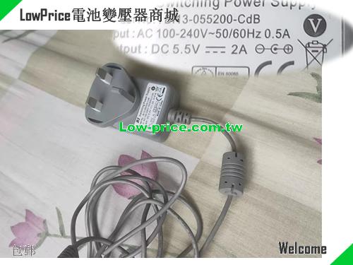  Genuine UK BI  BI13-055200-CdB Switching Adapter 5.5v 2A 11W AC/DC Adapter BI 5.5V 2A 11W 筆電變壓器 