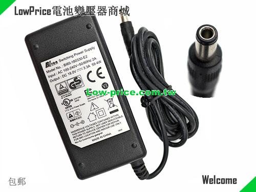 BIRON BI65180330E2 筆電變壓器 18V 3.3A 59.4W