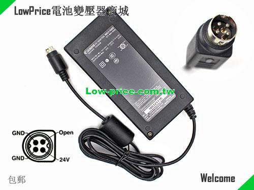 Genuine Canon MG1-4566 AC Adapter 24v 2.0A 48W Power Supply Round with 4 Pins CANON 24V 2A 48W 筆電變壓器