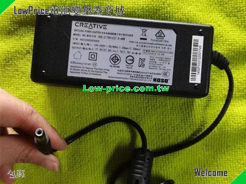  Genuine Creative XKD-Z1700IC27.0-48W Power Adapter Adc0000005805 27V 1.7a for T30 T40 T50 CREATIVE 27V 2.1A 48W 筆電變壓器 