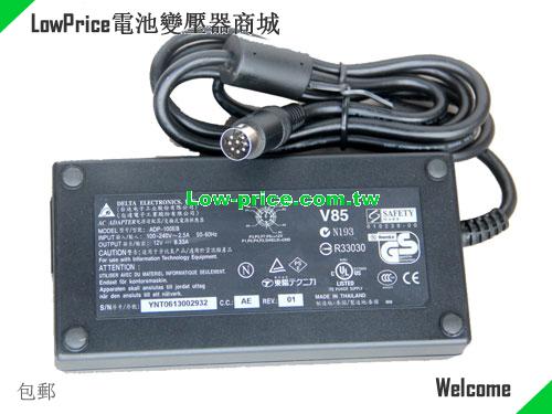  Genuine Delta ADP-100EB Adapter 12v 8.33A Power Supply 100W Round with 8 Pin DELTA 12V 8.33A 100W 筆電變壓器 