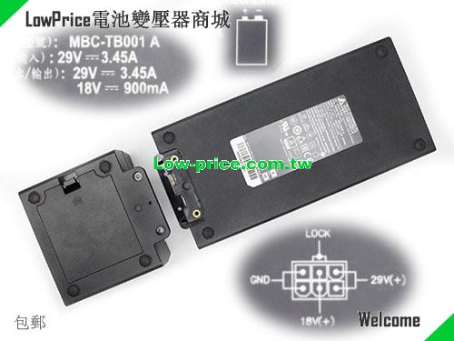  Genuine Delta ADP-100DR B Ac Adapter 30002-SA-A731 MBC-TB001A Power Supply 29v 3.45A DELTA 29V 3.45A 100W 筆電變壓器 