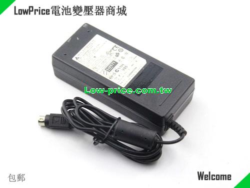  Genuine Delta ADP-80LB A AC Adapter 48V 1670mA Power Supply Round 4 Pin DELTA 48V 1.67A 80W 筆電變壓器 