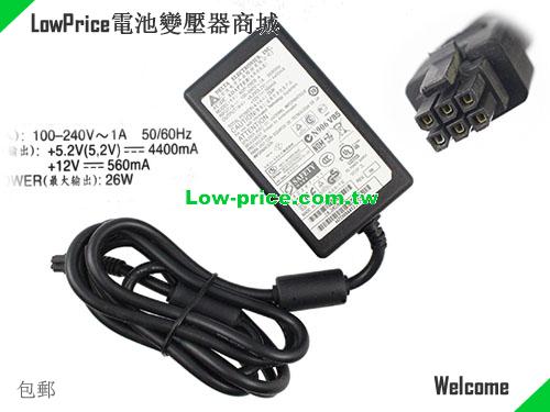 DELTA ADP-29EB A 筆電變壓器 5.2V 4.4A 26W