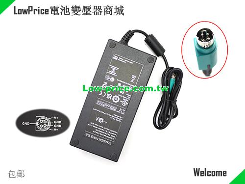  Genuine EDAC EA12501B-1200 AC Adapter 12.0V 15.0A 180W Power Supply with 4 Pins EDAC 12V 15A 180W 筆電變壓器 
