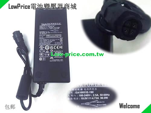 EDAC 19V 4.73A AC Adapter