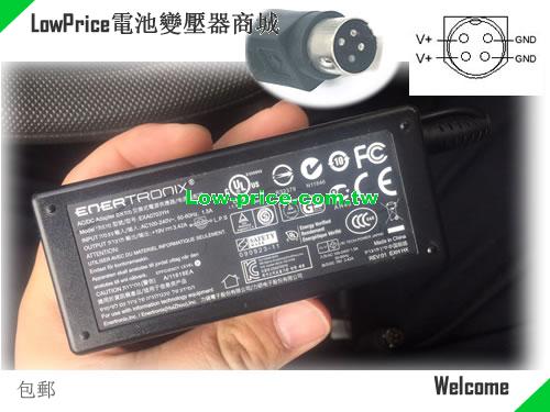  Genuine Enertronix EXA0703YH Ac Adapter 19V 3.42A 65W Power Supply Round with 4 Pin ENERTRONIX 19V 3.42A 65W 筆電變壓器 