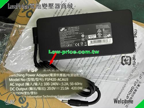 FSP 20V 21A AC Adapter