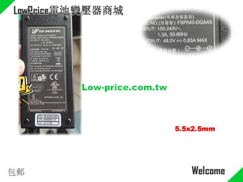 FSP 48V 0.83A AC Adapter